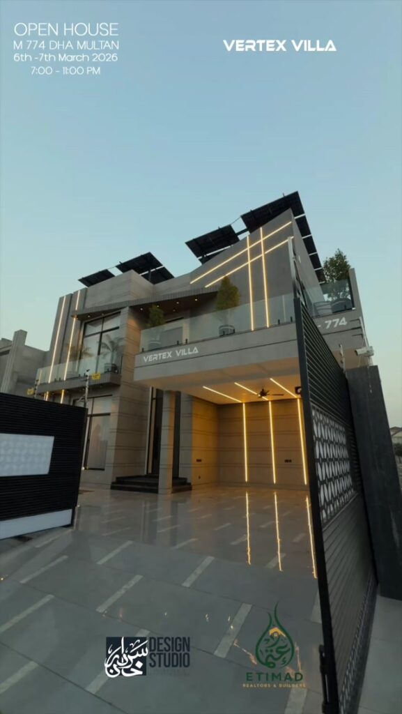 Vertex: An Open House Invitation to Architectural Excellence in DHA Multan
