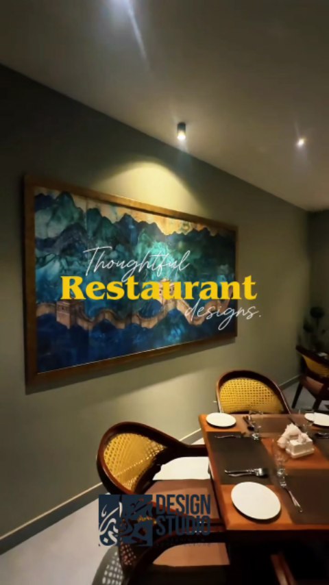 Redefining the Dining Experience: Restaurant Interior Design by Sardar Khan Design Studio