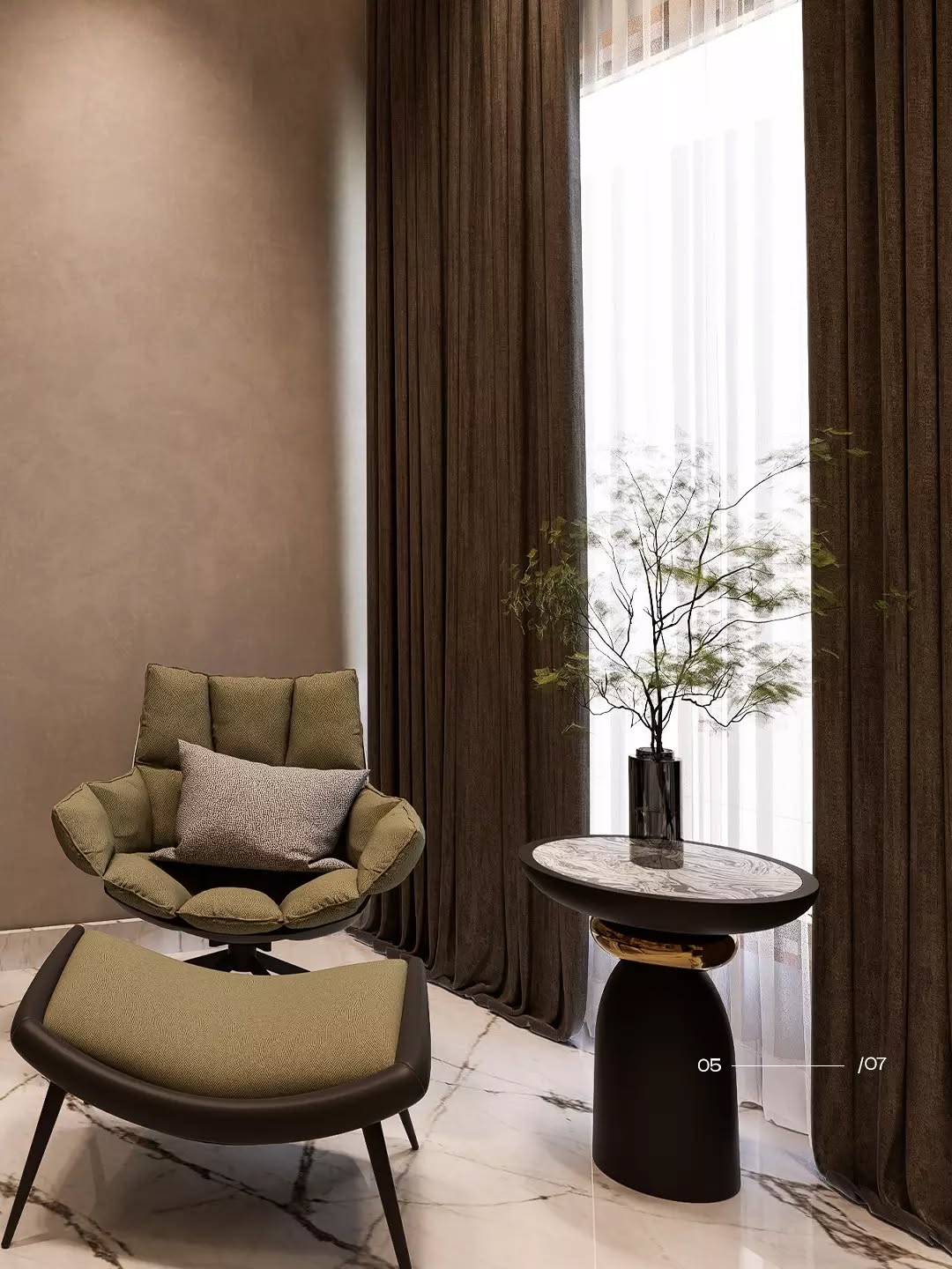 Vanity and dressing area - Bespoke interior design Multan