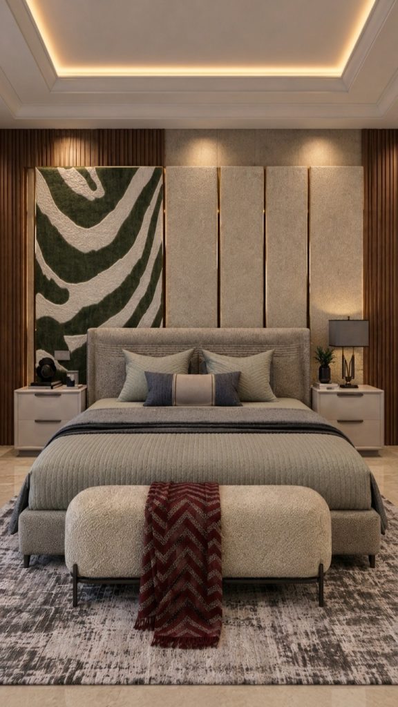 Luxury Bedroom Walkthrough: Multan Interior Design | Video Tour