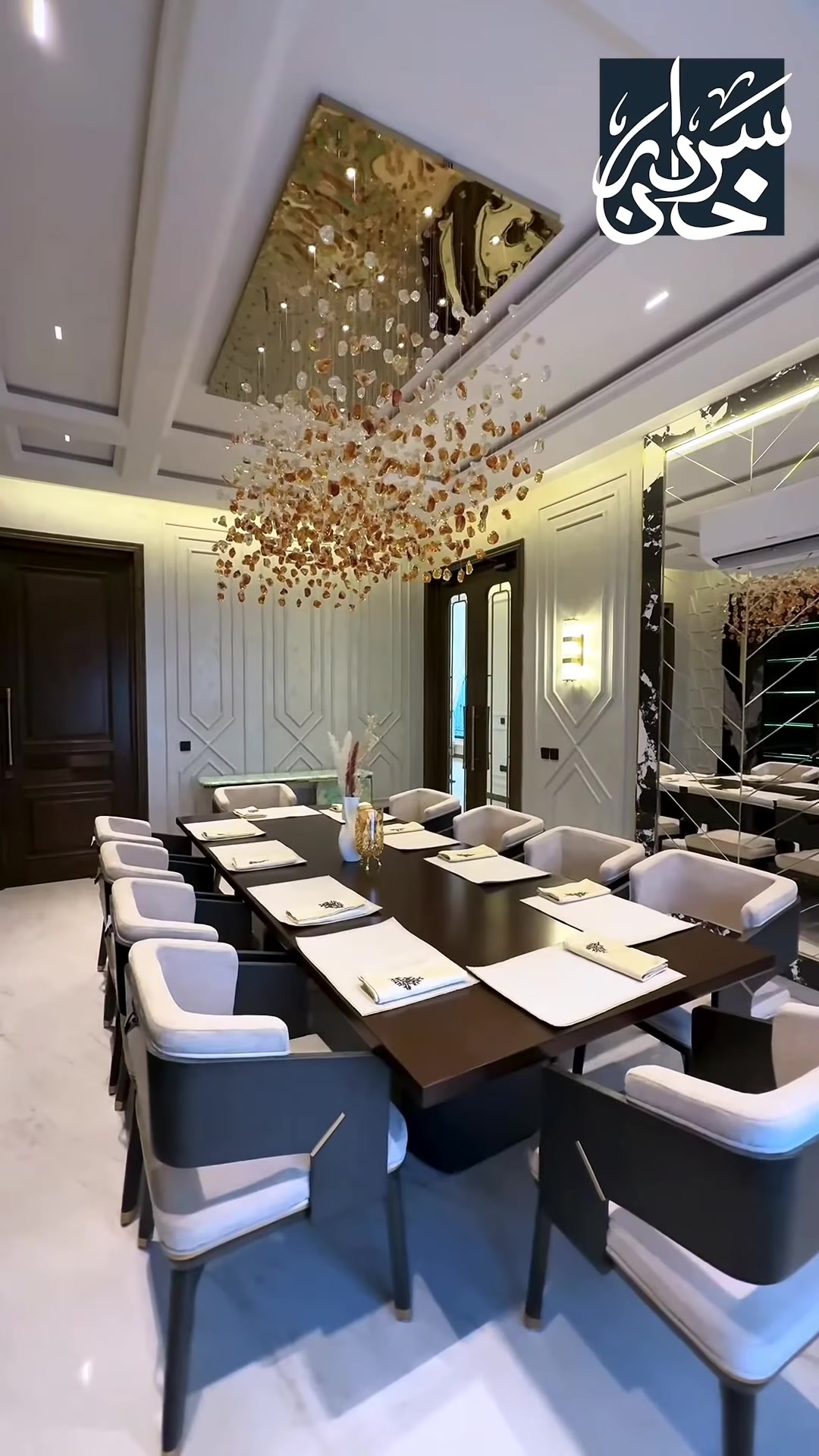 Rumanza House Multan — Statement Chandelier